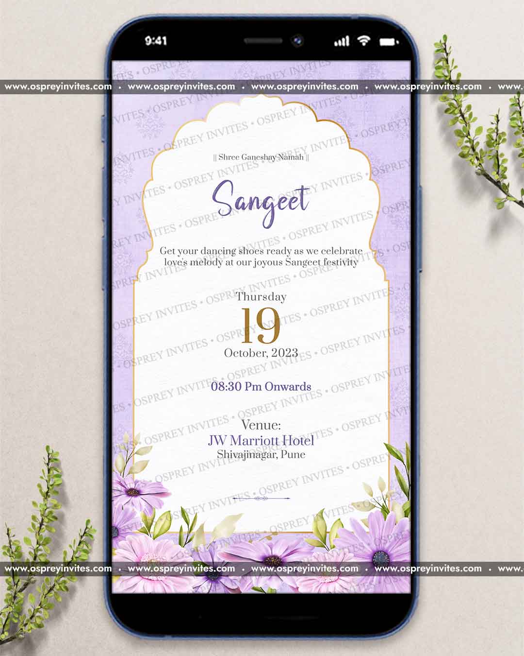 Elegant Blooms (Hindu)