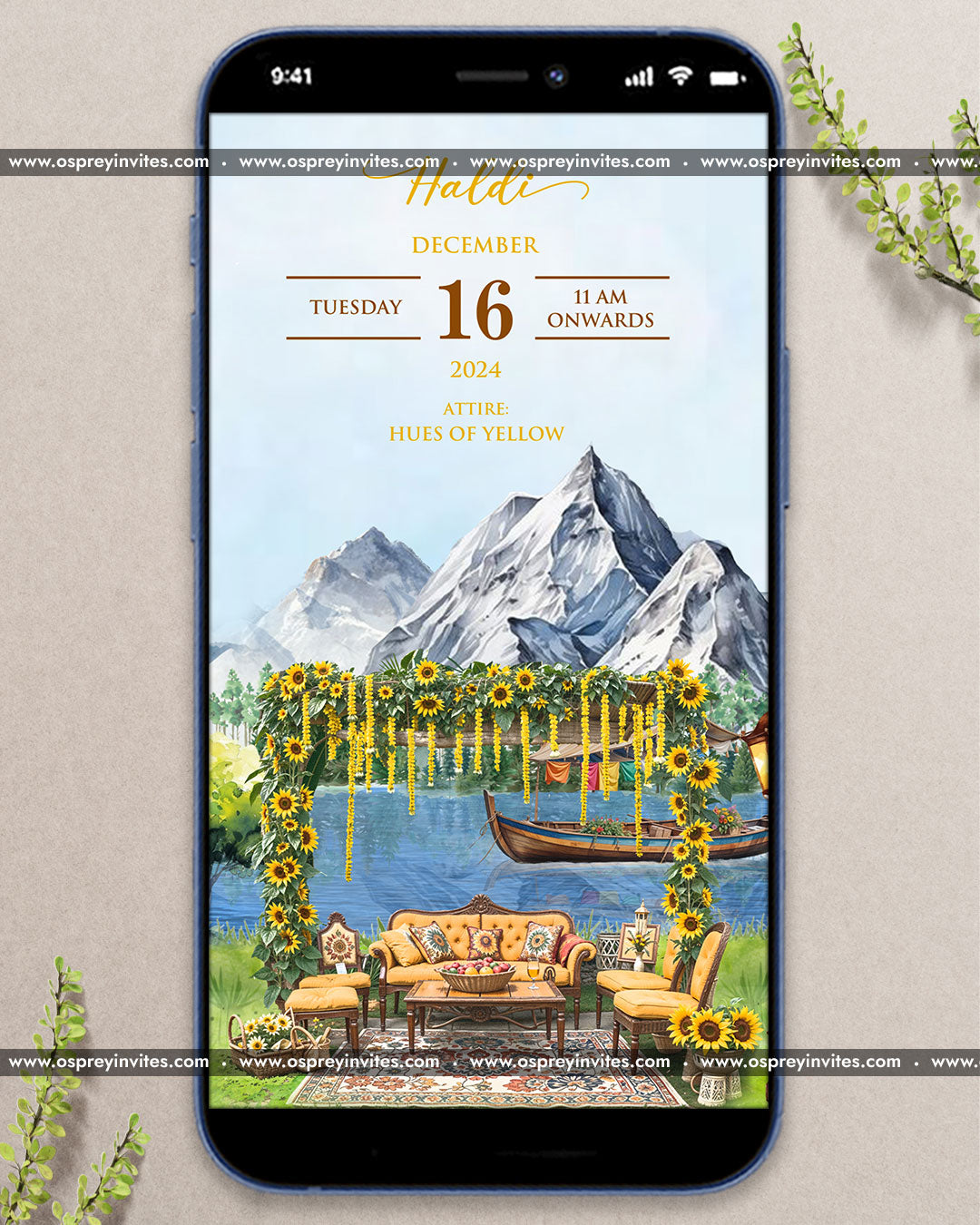 Peak Perfection Invitation