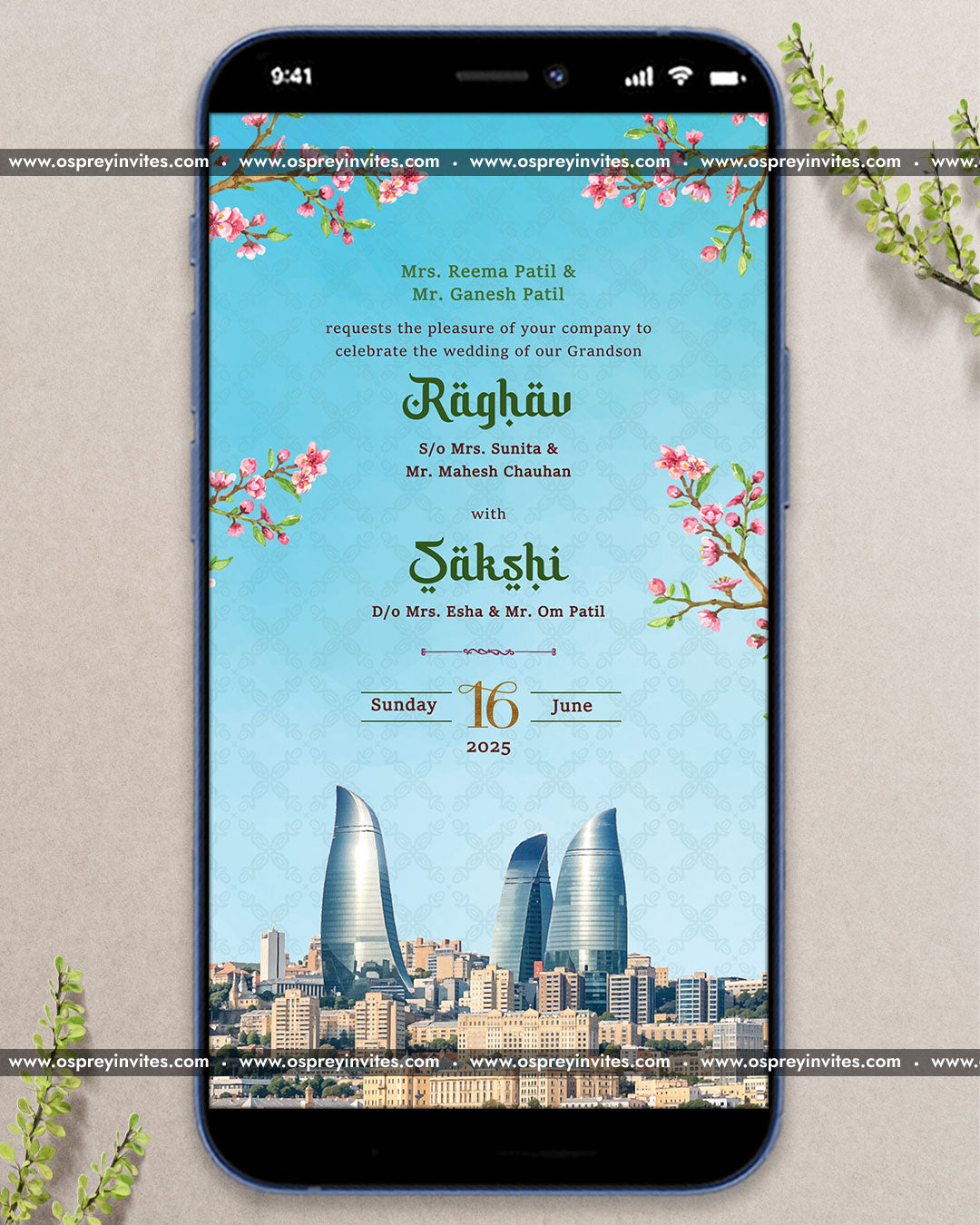 Baku themed Invite (Video)