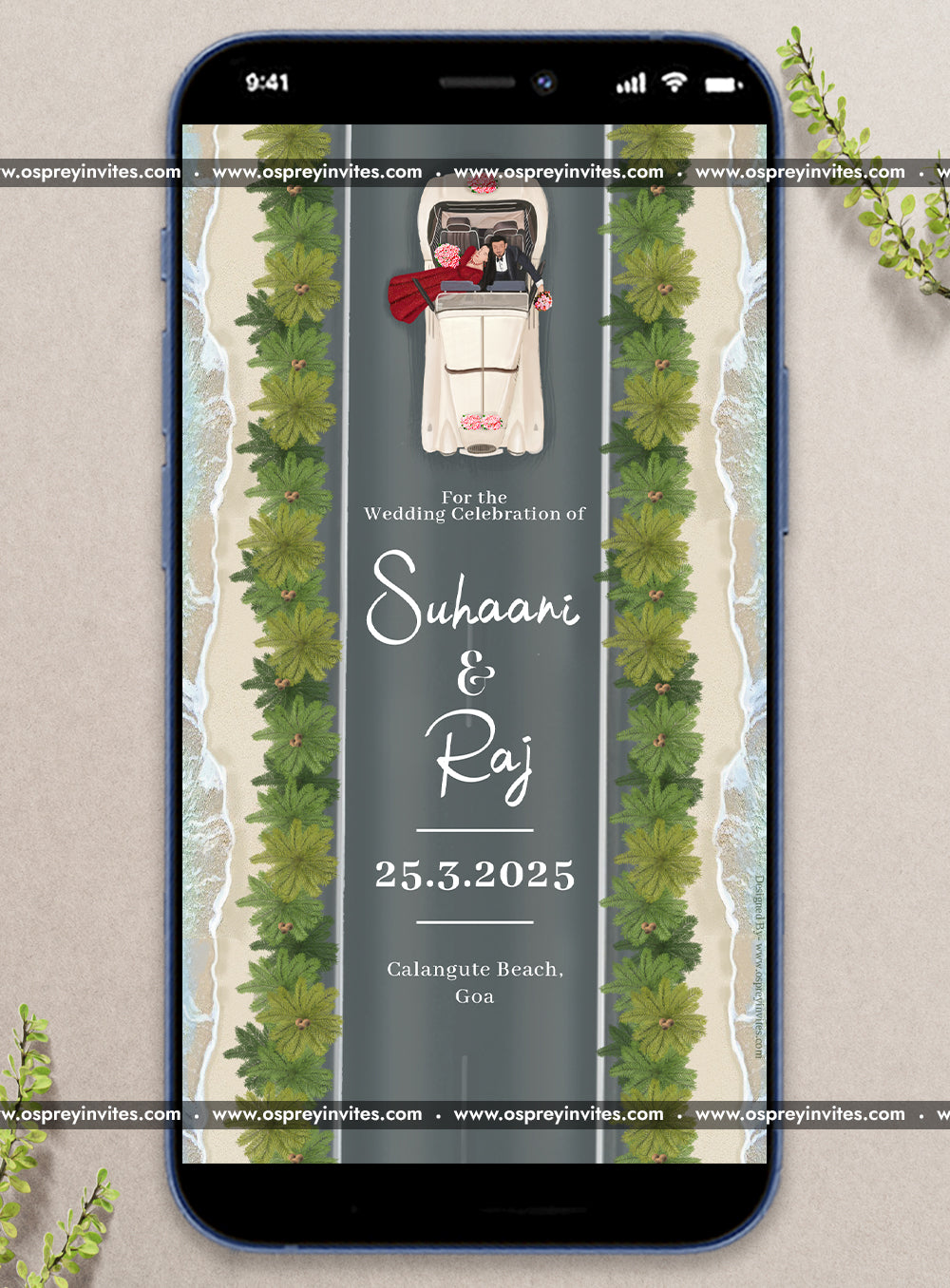 Roads of Love (Hindu Invite)