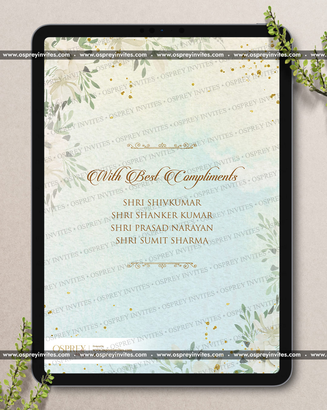 The classy Invite (Video)