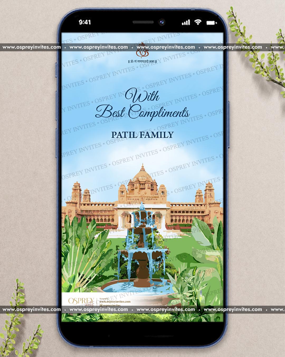 Palatial Tranquillity (Maharashtrian)