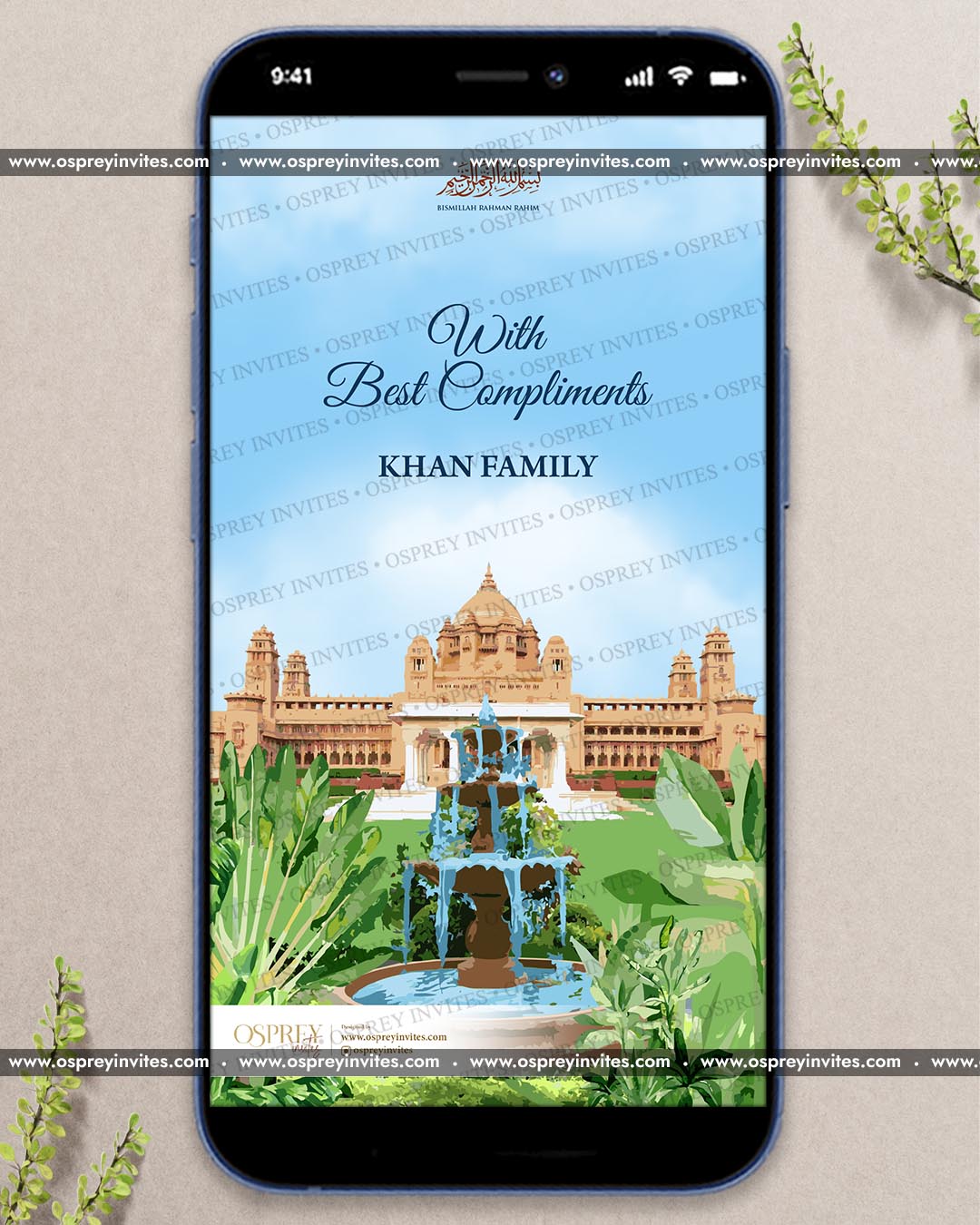 Palatial Tranquillity (Arabic)