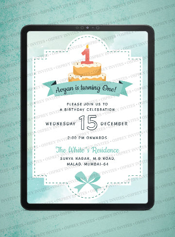 First Birthday (PDF)