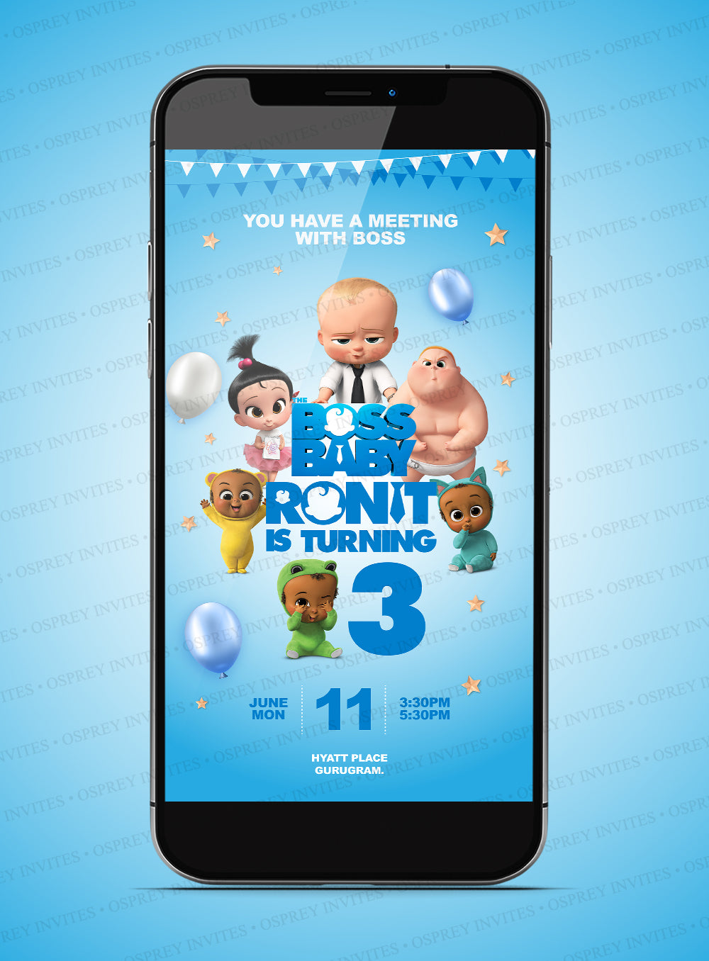 Boss Baby Invite (PDF)