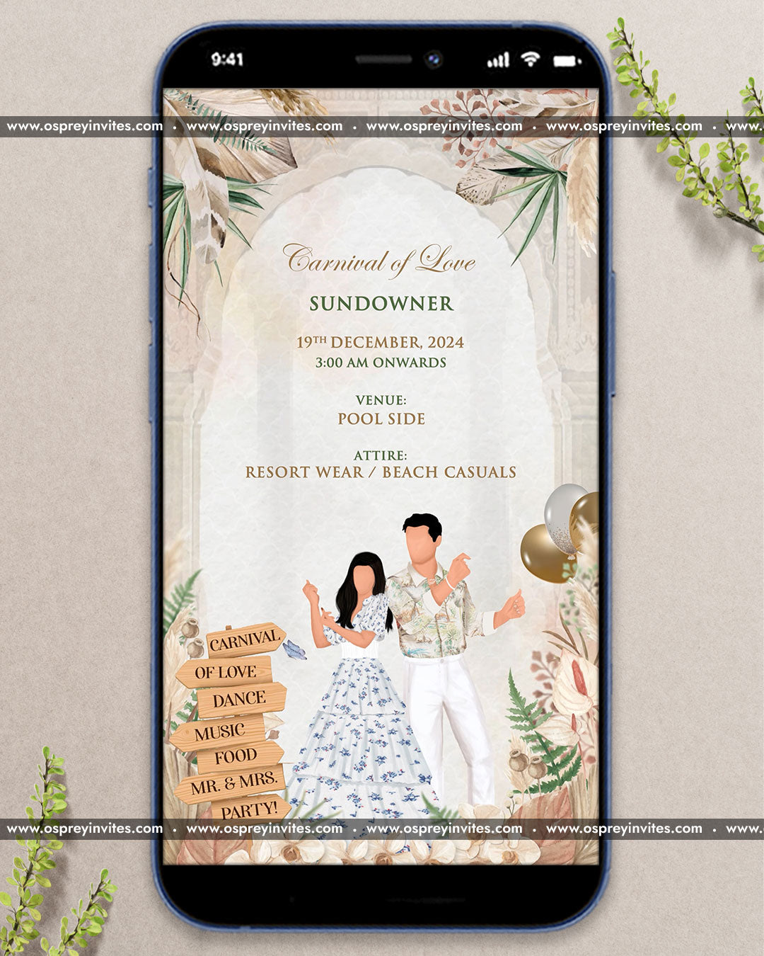 Timeless Wedding Invitation