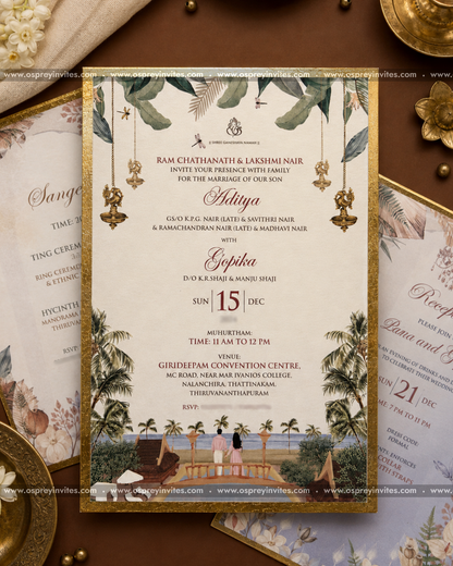 Timeless Wedding Printed Suite