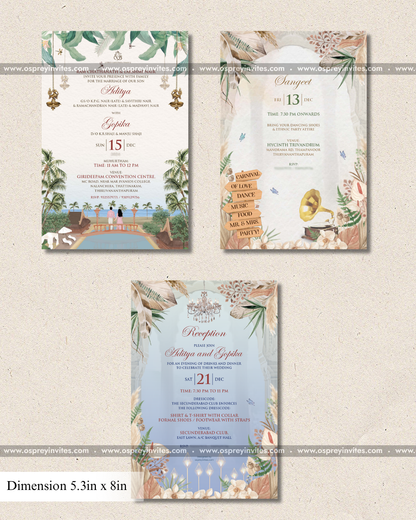 Timeless Wedding Printed Suite