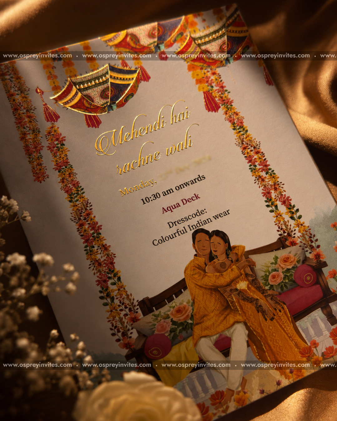Sunset Vows Invitation Suite