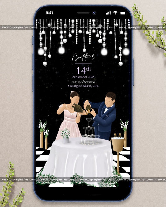 Christian Wedding Save the Date Video – Elegant Garden Theme