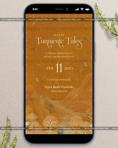 Enchanted Forest Wedding Invite