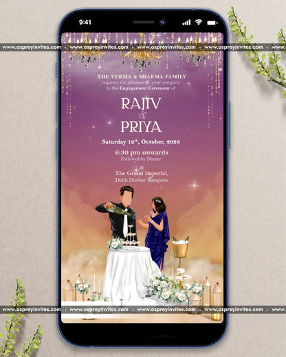 Champagne Engagement (Video)