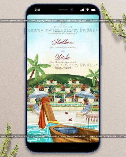 Island wedding