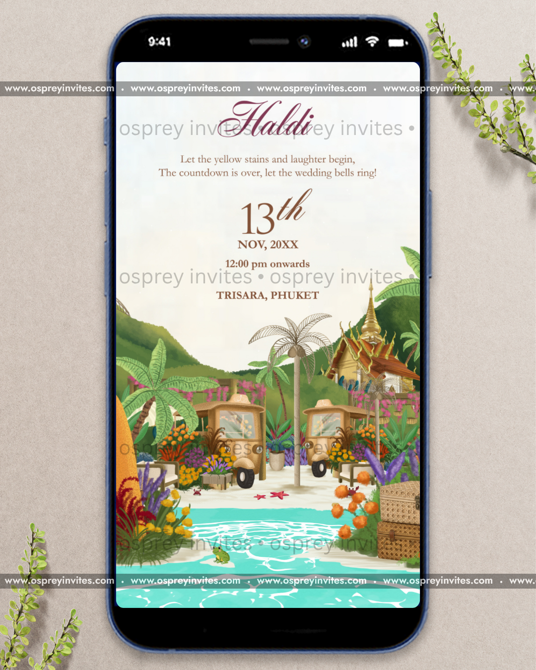 Island wedding