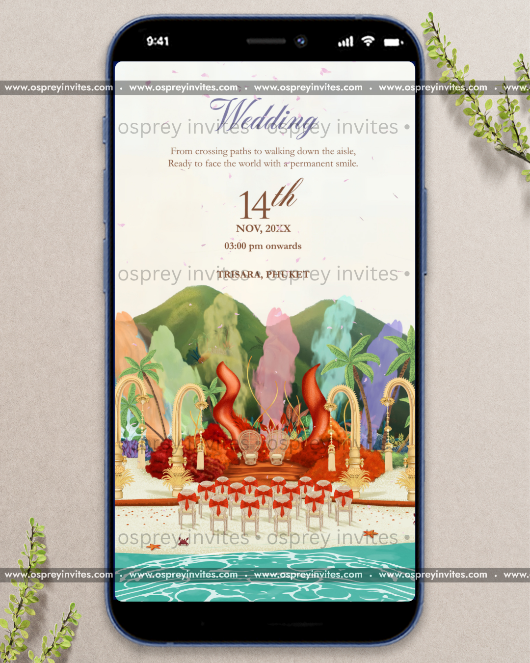 Island wedding