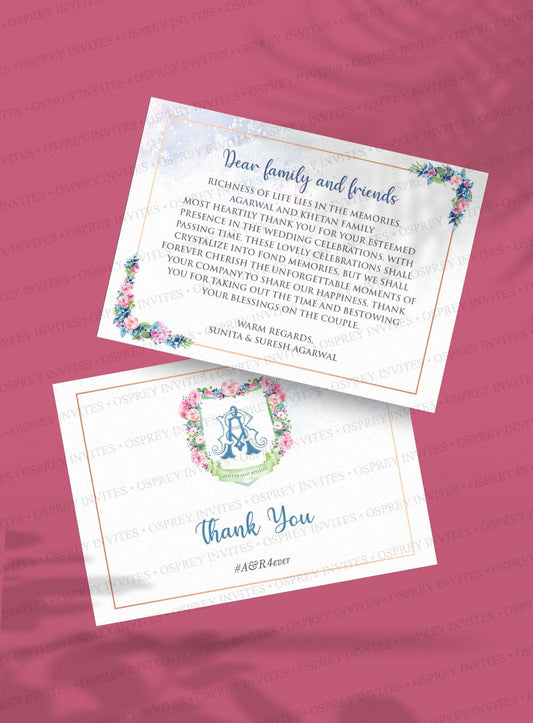 Vip Thank You Notes Thank You Notes – Luxury Printed Cards by Osprey Invites